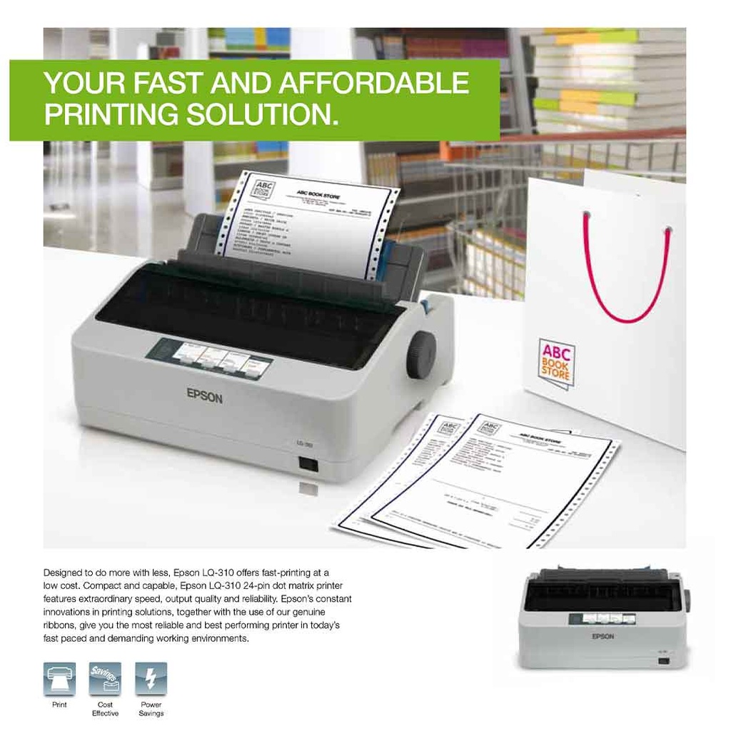 Epson LQ310 Dot Matrix Printer Quality Computer